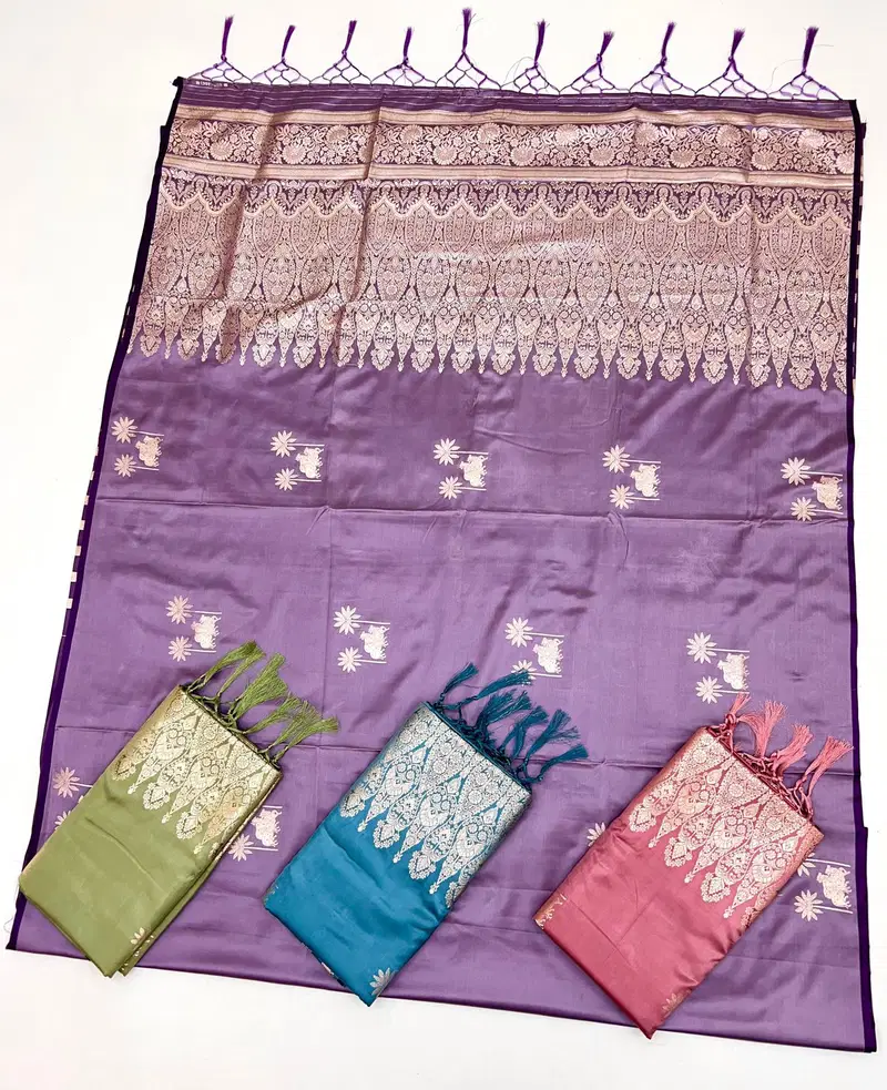 Kanthkala Pichhwai By Rajtex Satin Occation Wear Saree Orders In India